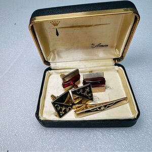 Vintage Cufflink and Tie Clip Lot